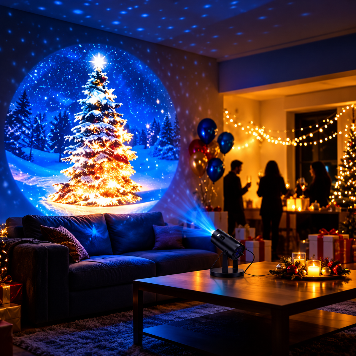 Proyector navideño USB 5V